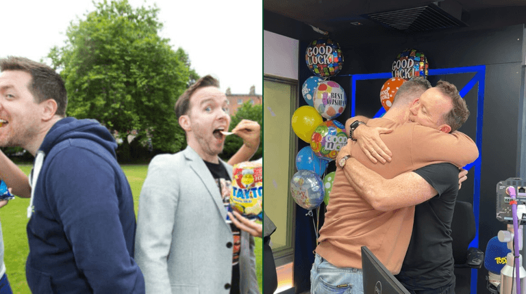 Emotional final broadcast after 21 years co-hosting Dermot & Dave part ways