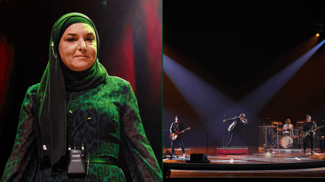 U2 pay emotional tribute to Sinéad O’Connor at Vegas show