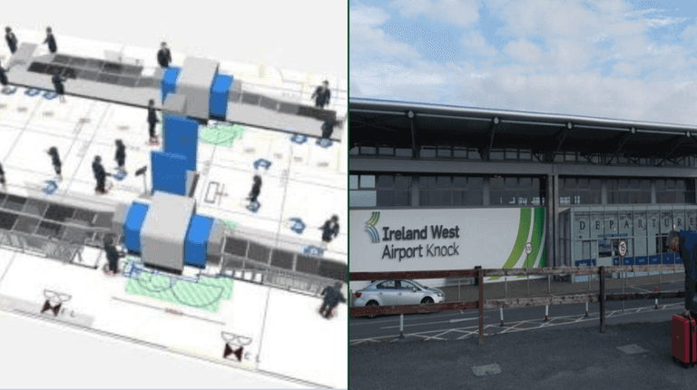 Knock Airport install new security tech to avoid the need to remove liquids from bags
