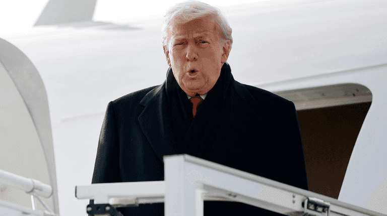 Donald Trump to land in Ireland on journey home from Davos