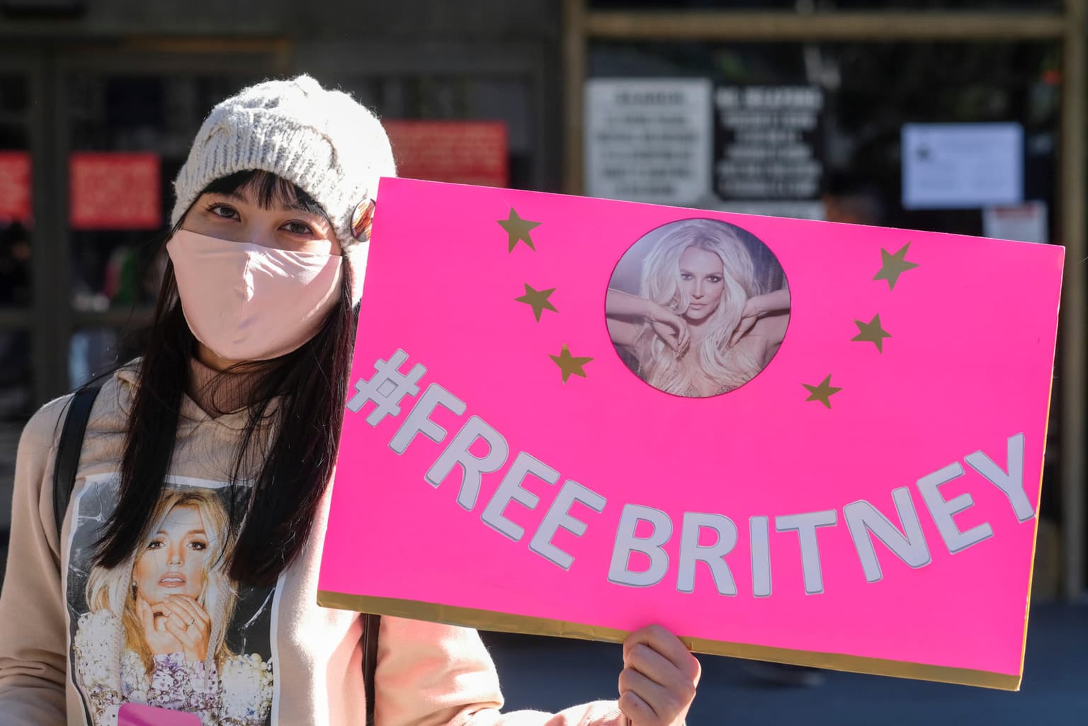 Britney Spears will appear in court today to discuss her conservatorship