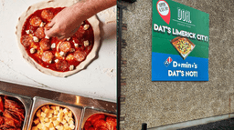 Limerick pizzeria pokes fun at global chain neighbour to remind locals to shop small