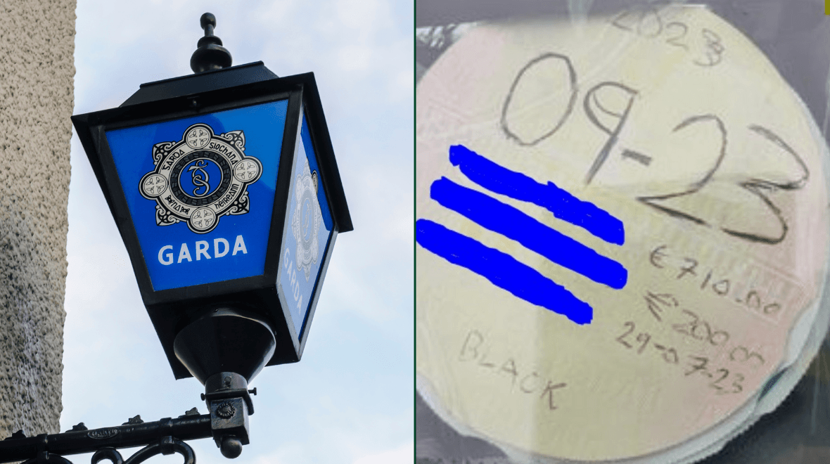 Garda catch parked car with a homemade tax disc in Meath